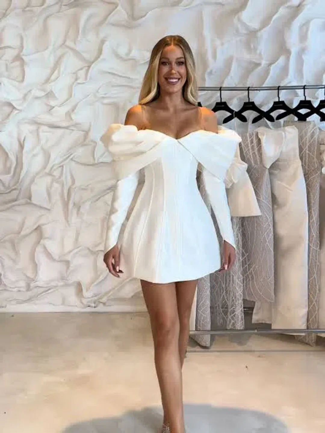 Eliya The Label - Nadal Dress White Size M for rent on The Volte - main image