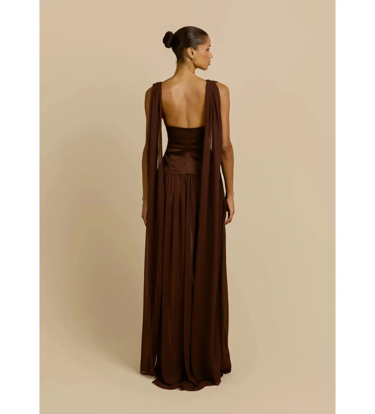 Arcina Ori Ramona Dress in Cacoa Size AU8 - Image 3