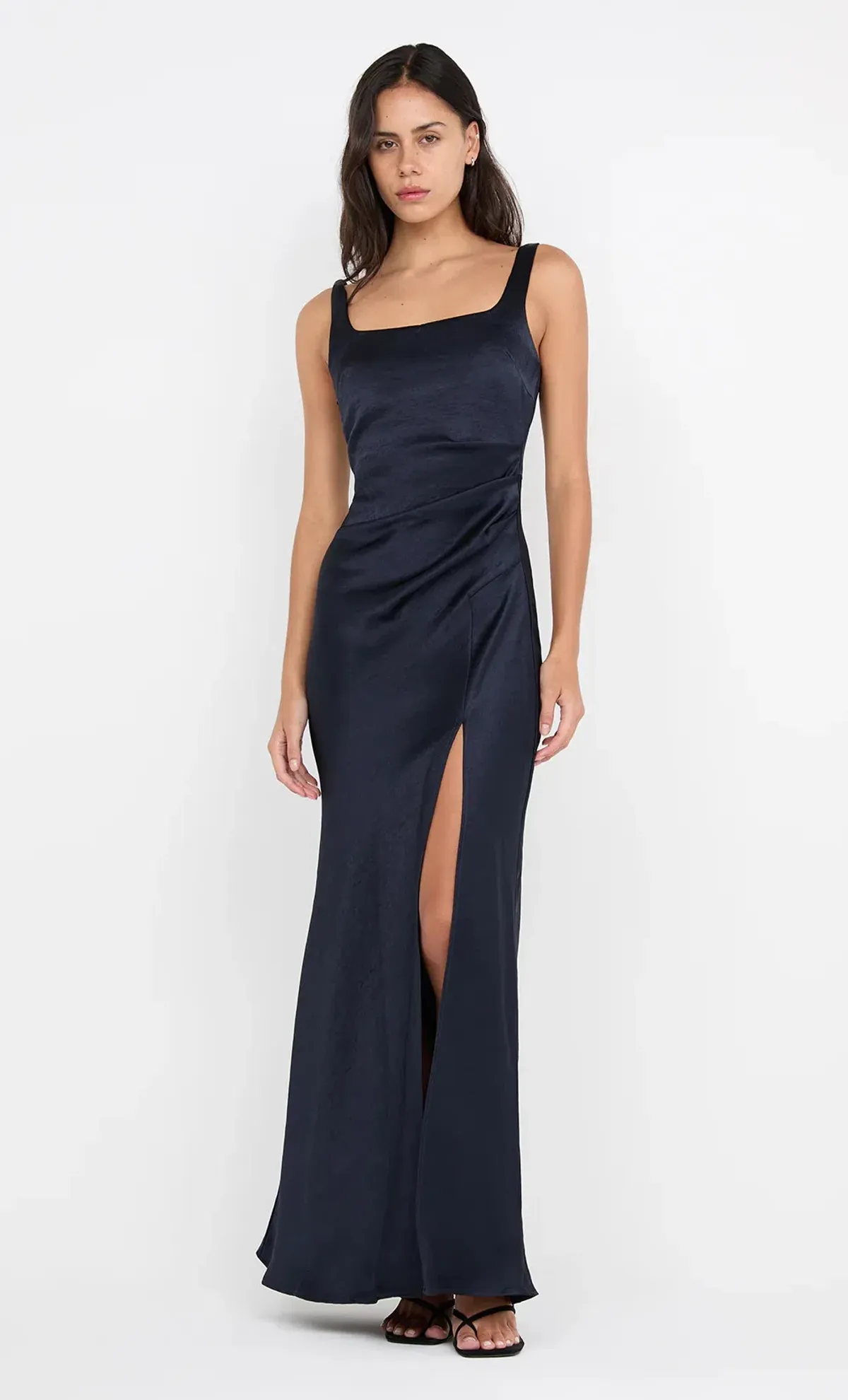 Bec and Bridge The Dreamer Square Neck Maxi Dress in Ink Size 18 - Image 3