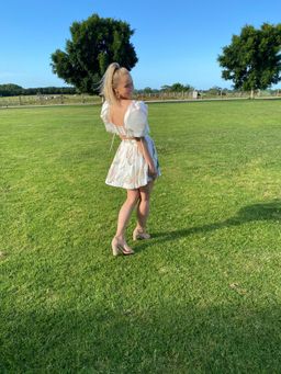 Aje Imprint Mini Dress Print Size 10 for rent on The Volte - image 3