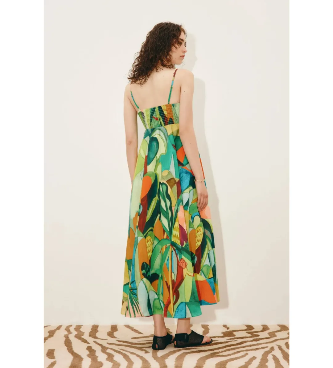 Alemais Mokshini Sundress in Print Size AU8 for rent on The Volte - main image