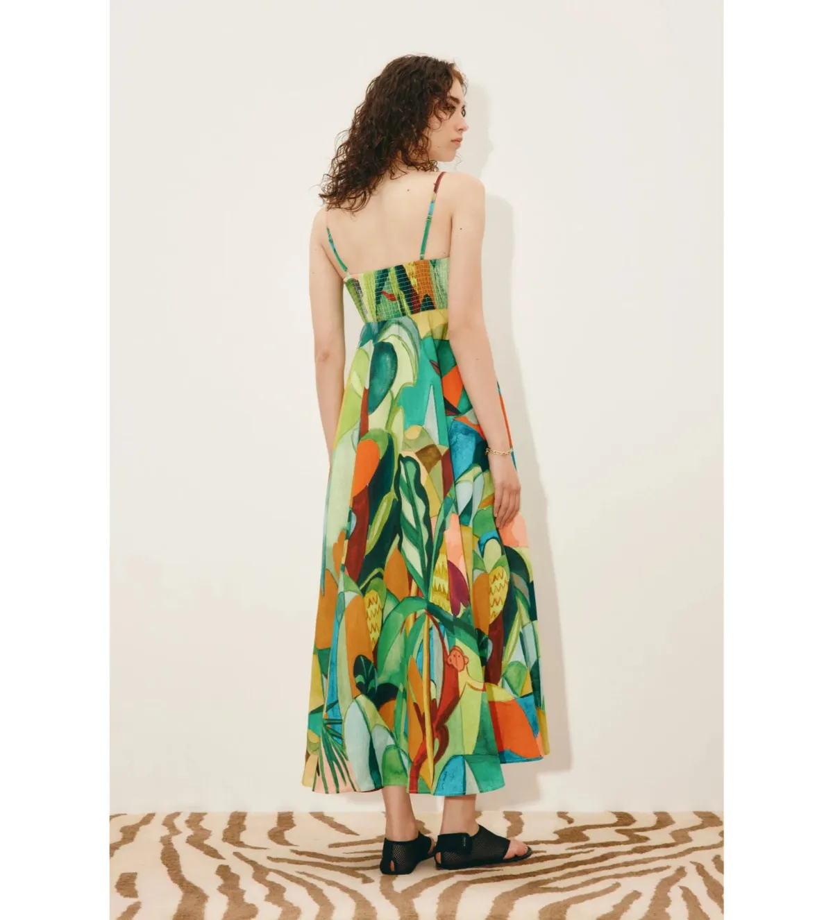 Alemais Mokshini Sundress in Print Size AU8 - Image 3