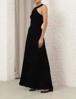 Crush Halter Neck Midi Dress By Zimmermann Size 0 for rent on The Volte - image 2