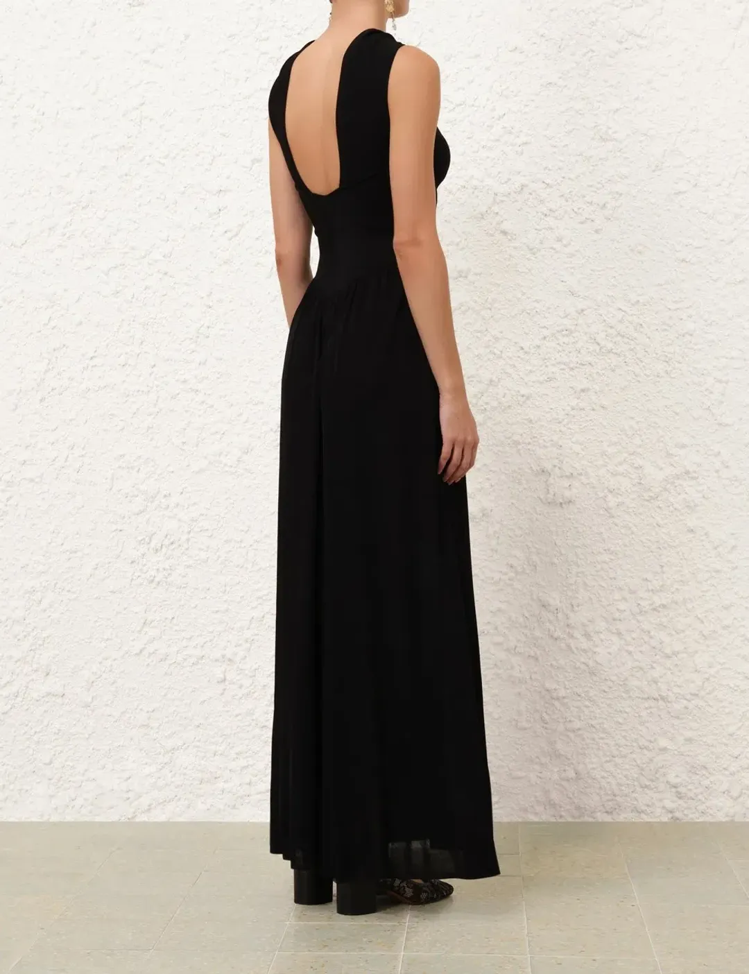 Crush Halter Neck Midi Dress By Zimmermann Size 0 for rent on The Volte - main image