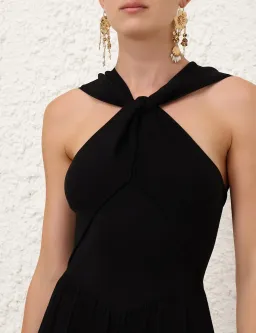 Crush Halter Neck Midi Dress By Zimmermann Size 0 for rent on The Volte - image 4