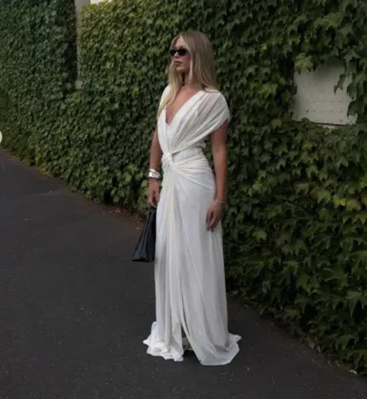 Bec & Bridge Leia Drape Maxi Gown Buttercream Size AU 10 - Image 1