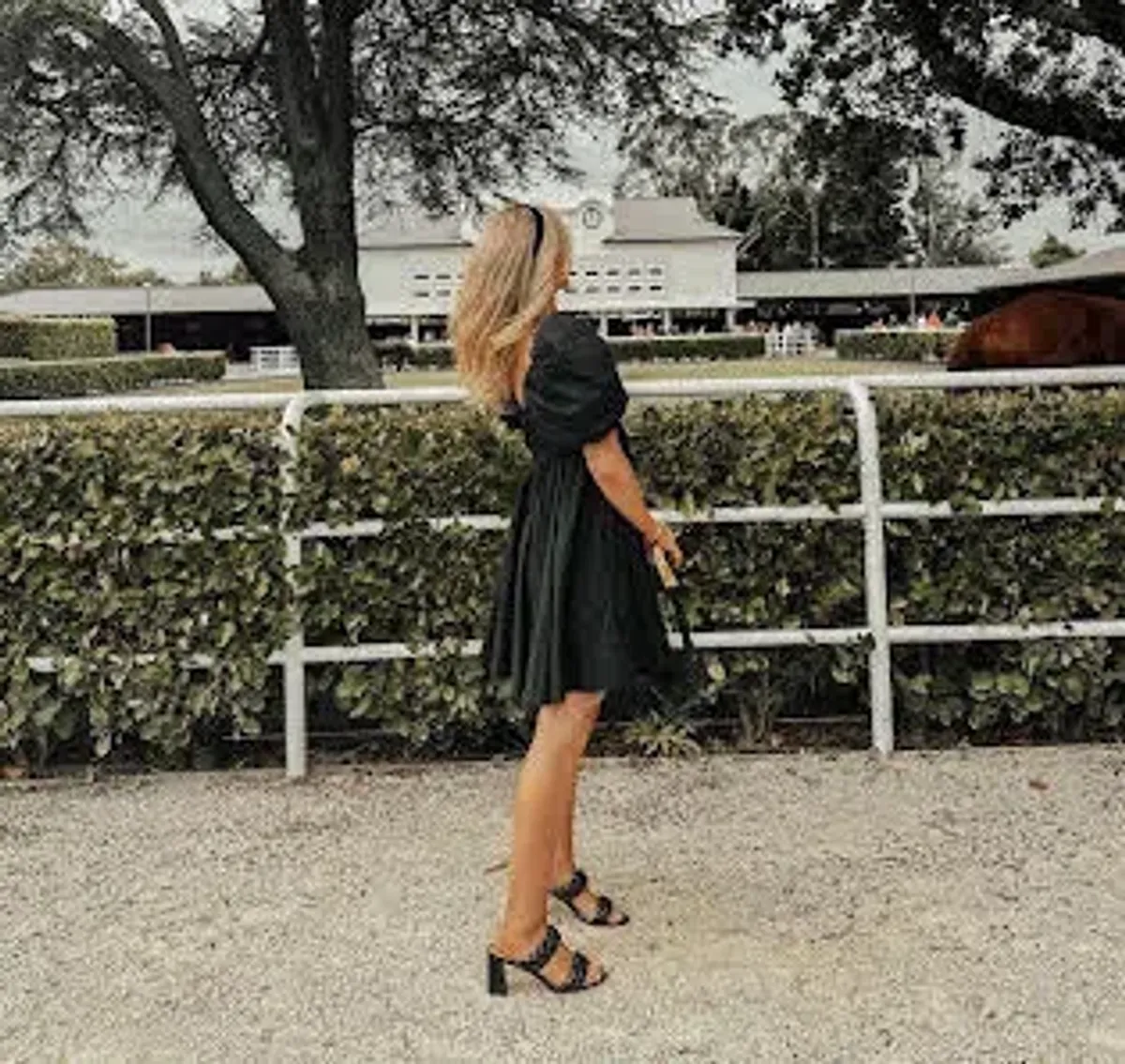 🖤 AJE Gabriella Plunge Mini Dress – Black – Size AU 6 🖤 - Image 4