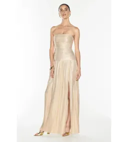 Manning Cartell Love and Lustre Dress in Gold Size AU8 for rent on The Volte - image 3