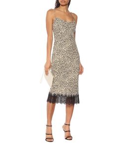 Rebecca Vallance Anya Slip Midi Dress Print Size 8 for rent on The Volte - image 1