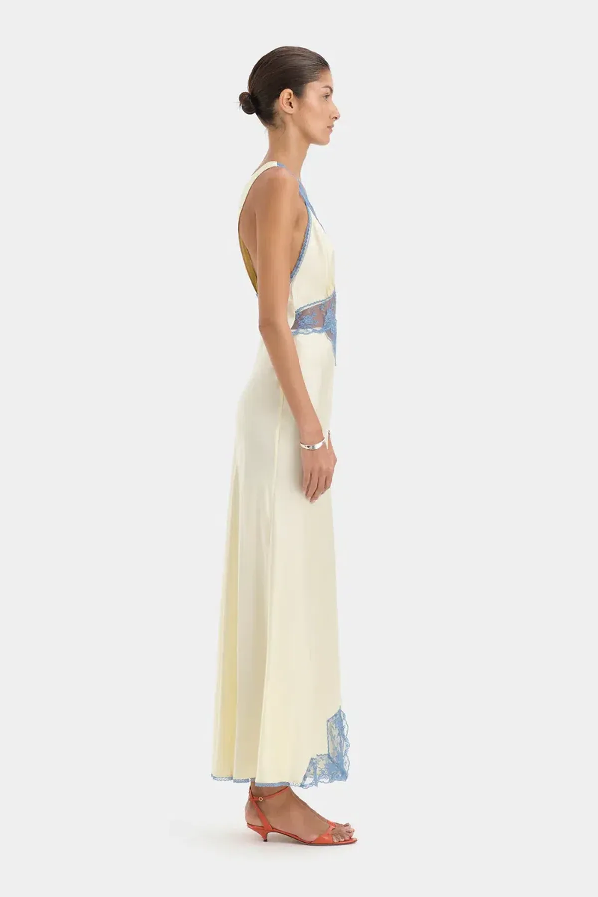 Sir Aries Cut Out Gown Butter Size 0P - Image 3