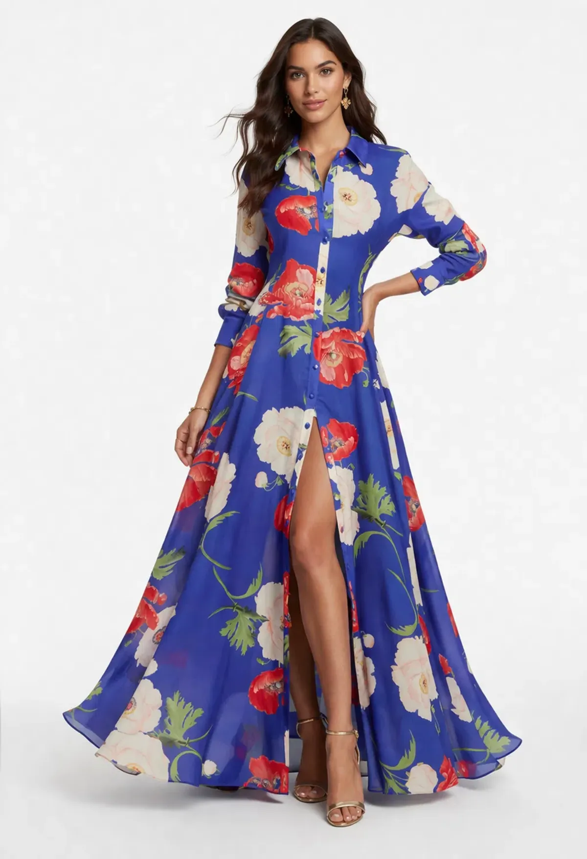 LEO LINJosephine Silk Gown Size AU8 for rent on The Volte - main image