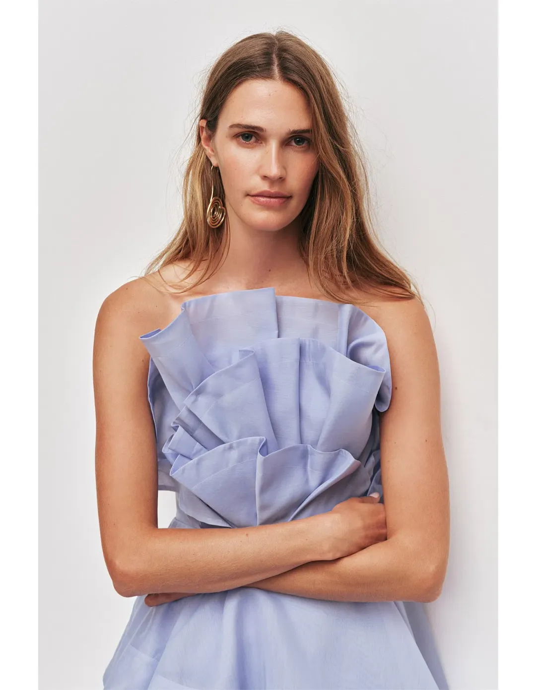 Aje Selestia Gown in Blue Size 6AU for rent on The Volte - main image