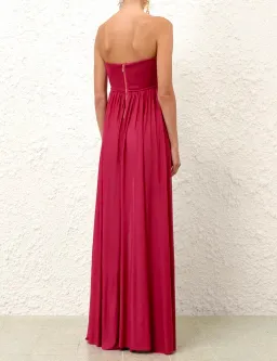 Zimmermann Luna Jersey Bandeau Gown s0 for rent on The Volte - image 2