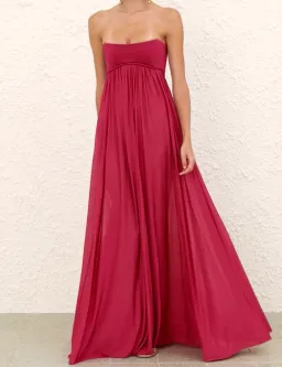 Zimmermann Luna Jersey Bandeau Gown s0 for rent on The Volte - image 4