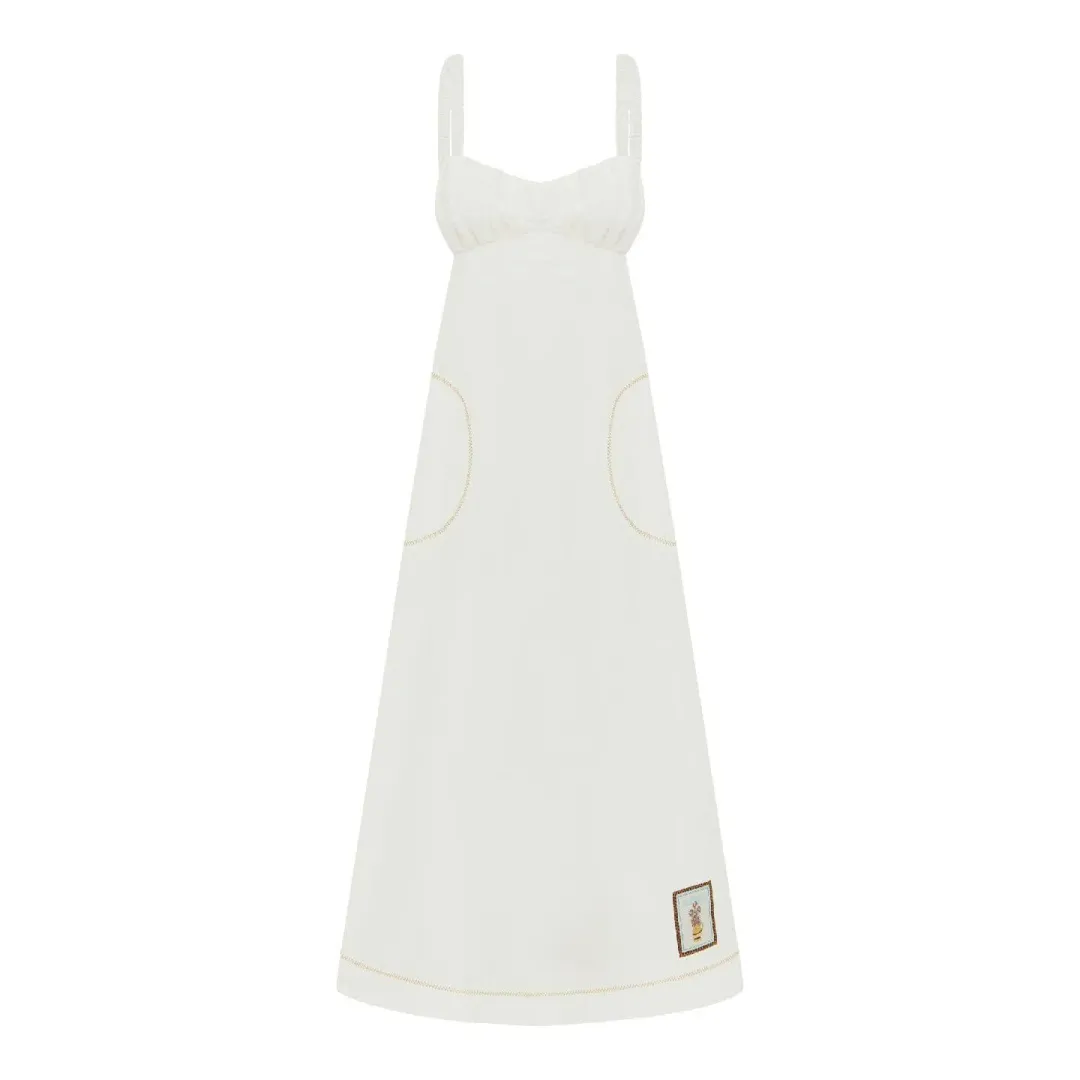 Alemais Katerina Midi Dress size 10 for rent on The Volte - main image