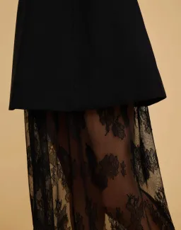 Chancery Lily Lace Dress - Black - Size 14 for rent on The Volte - image 5