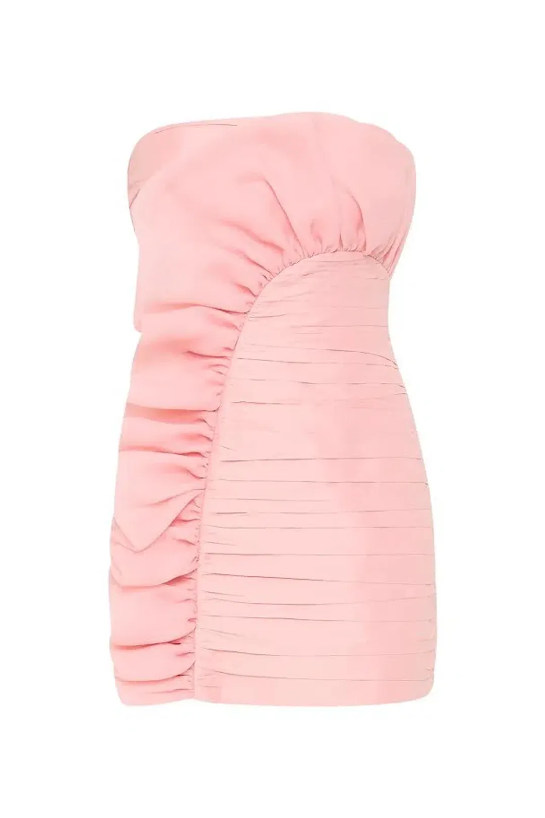 🩷 AJE Telma Ruffle Micro Mini Dress – Pink Quartz – Size AU 12 🩷 for rent on The Volte - main image