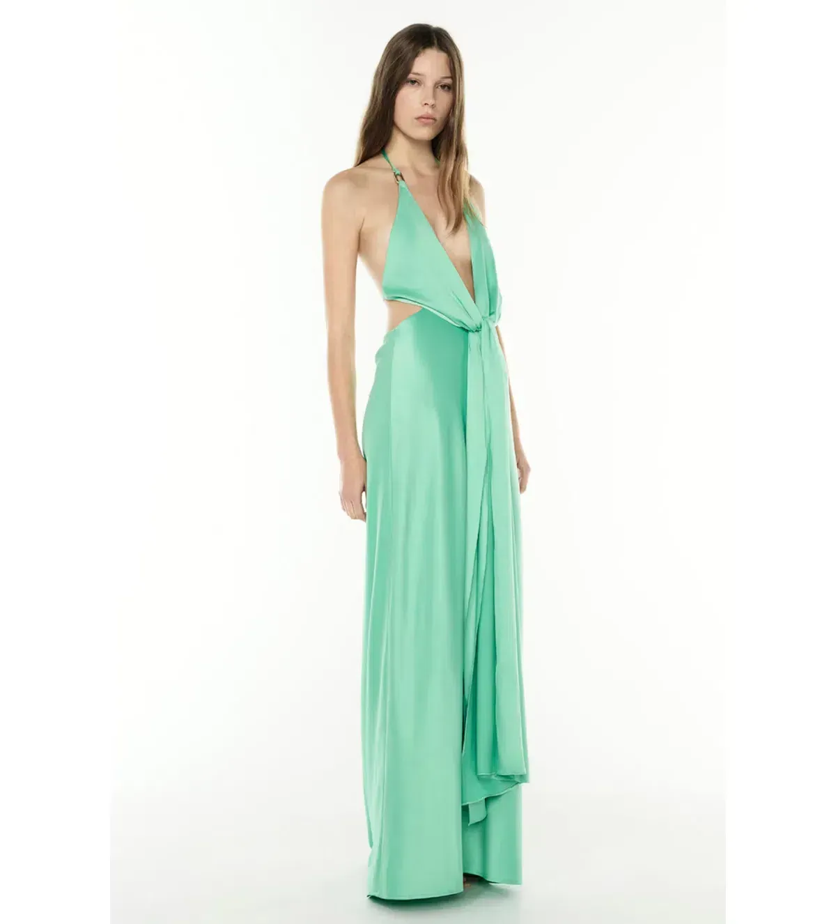 💚 NEW Manning Cartell Evening Trance Slip Dress – Turquoise Green – Size AU 10 💚 - Image 2