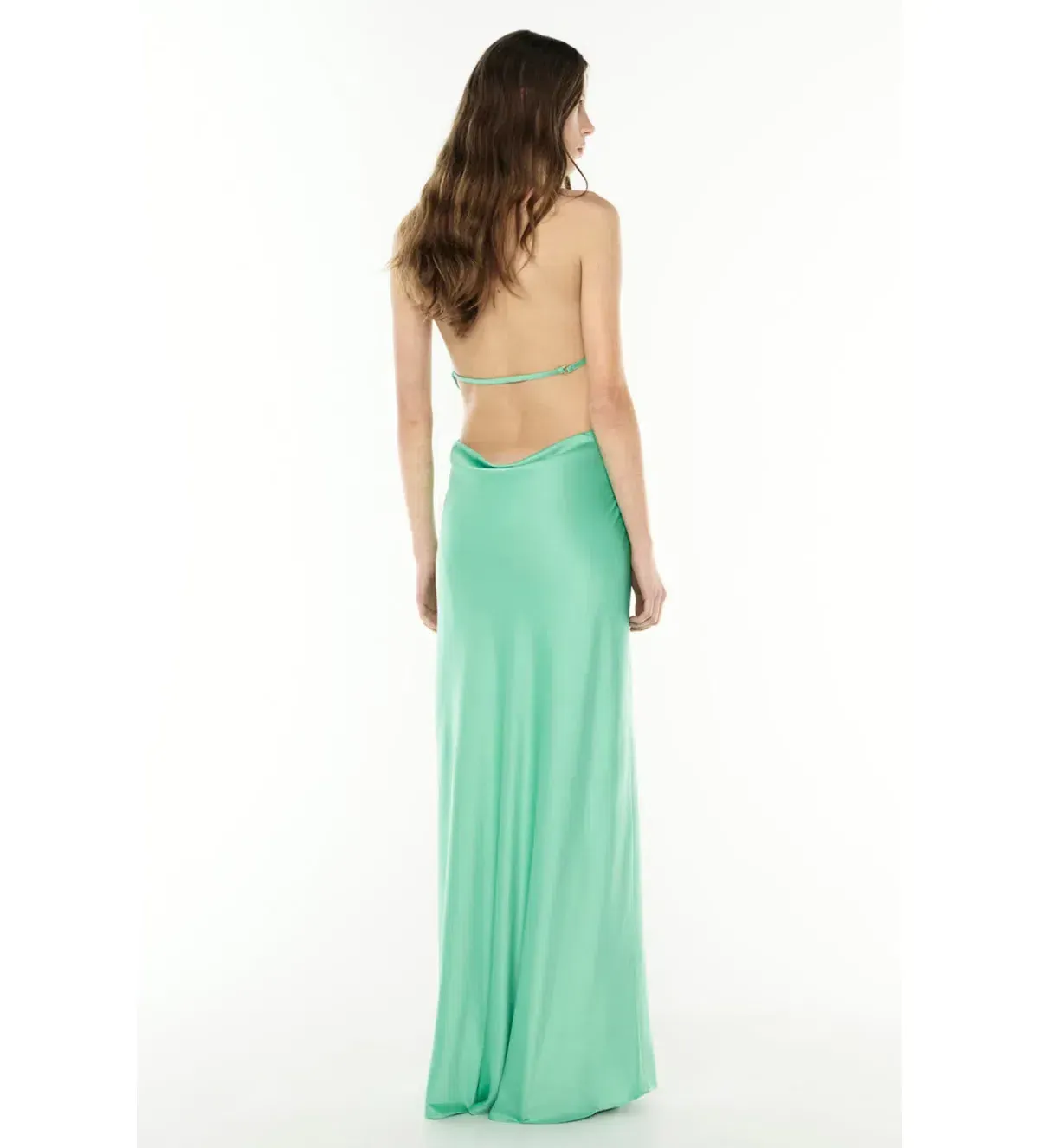💚 NEW Manning Cartell Evening Trance Slip Dress – Turquoise Green – Size AU 10 💚 - Image 3