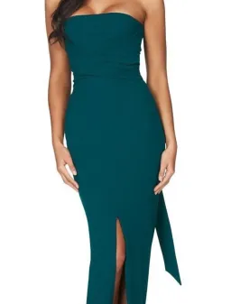 Nookie Royal Gown In teal size XS for rent on The Volte - image 2