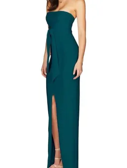 Nookie Royal Gown In teal size XS for rent on The Volte - image 1