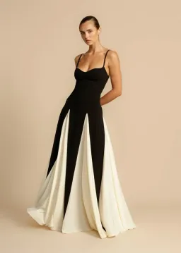 Arcina Ori Paloma Dress Black/White Size S (AU 8) for rent on The Volte - image 1