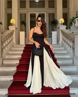 Arcina Ori Paloma Dress Black/White Size S (AU 8) for rent on The Volte - image 10