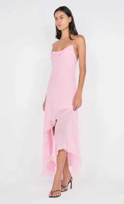 🩷 BEC and BRIDGE Tallis Asymmetrical Dress – Powder Pink – Size AU 10 🩷 for rent on The Volte - image 3
