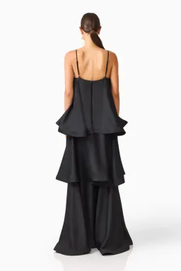 ELLIATT TILLY TIERED MAXI DRESS IN BLACK SIZE M (10-12 AU) for rent on The Volte - image 3