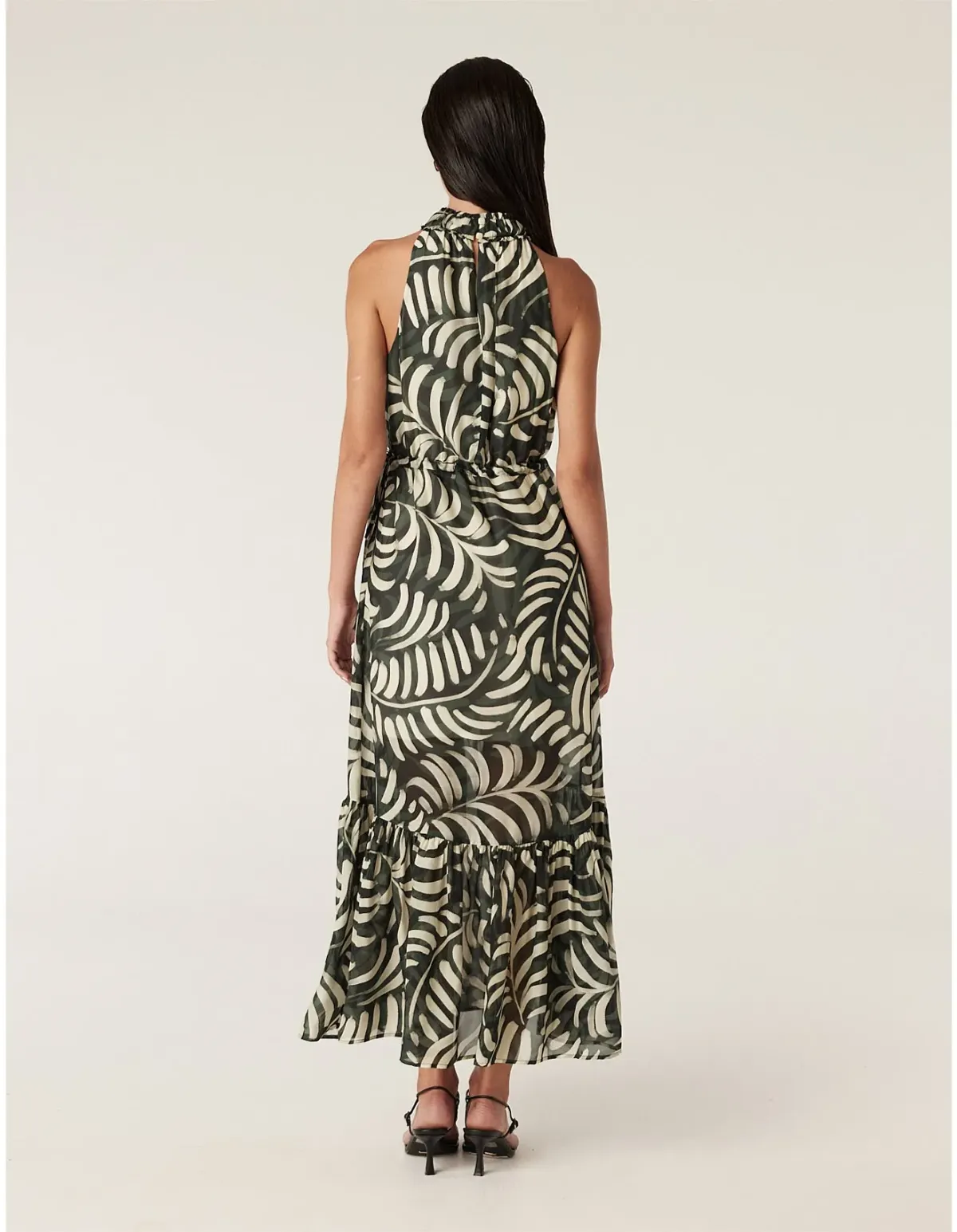 Cable Eden Halter Neck Dress Other Size 16 - Image 2