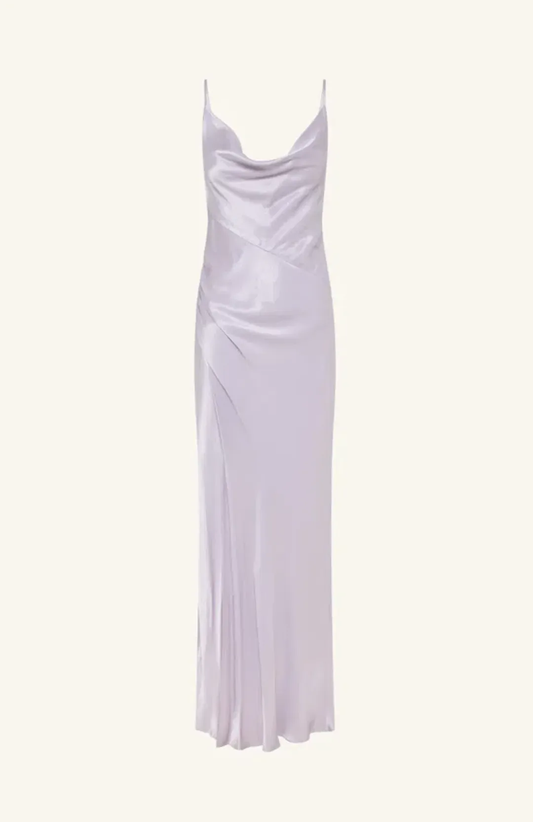 Shona Joy La Lune Cowl Neck Midi Dress - Lilac size 6 for rent on The Volte - main image