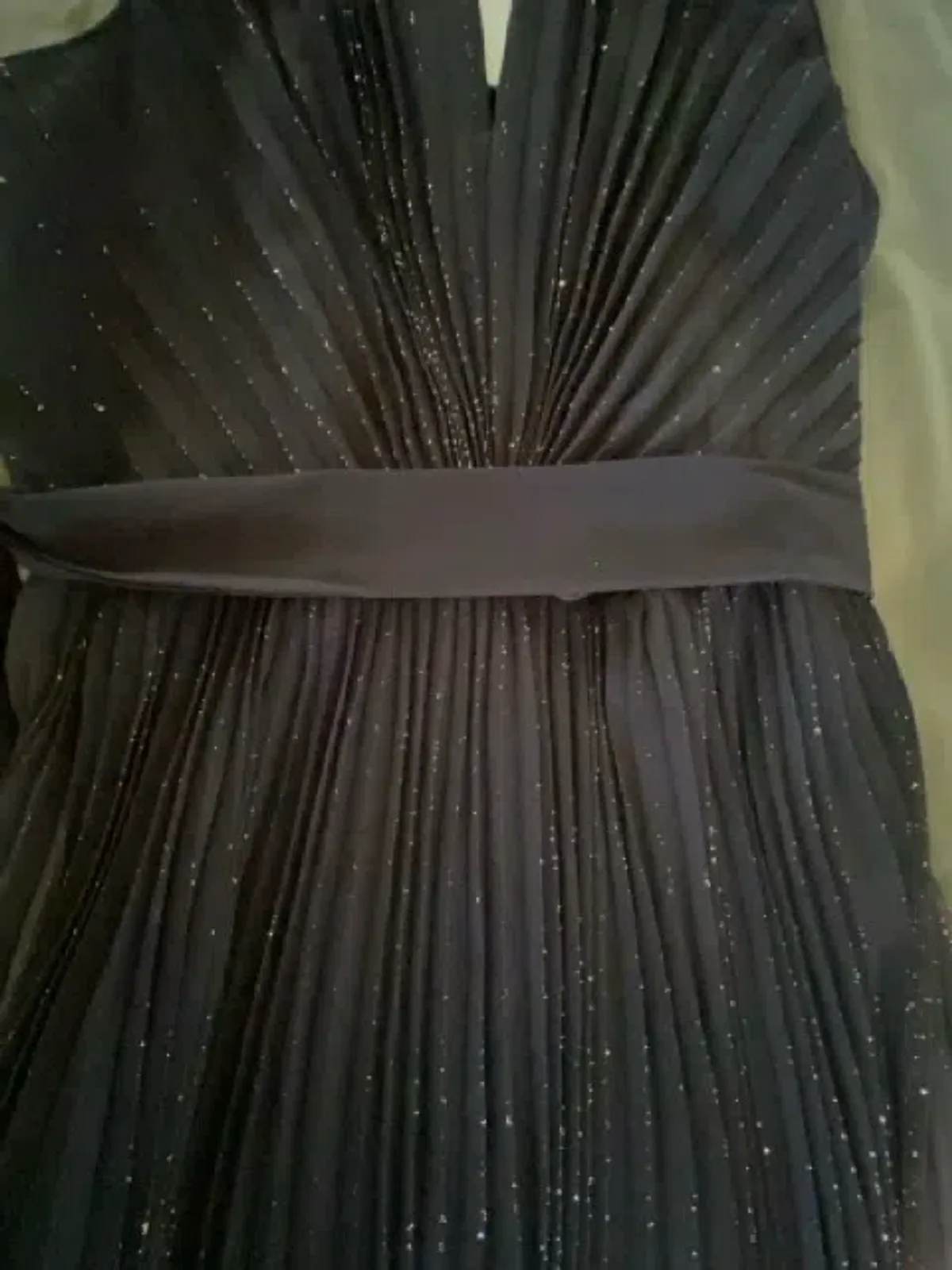 Phase Eight Black Simara Ombre Midi Dress Size 14 - Image 4