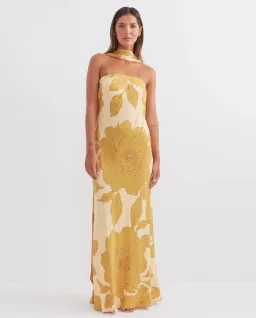 Pasduchas Soiree Midi Dress size 16 for rent on The Volte - image 1