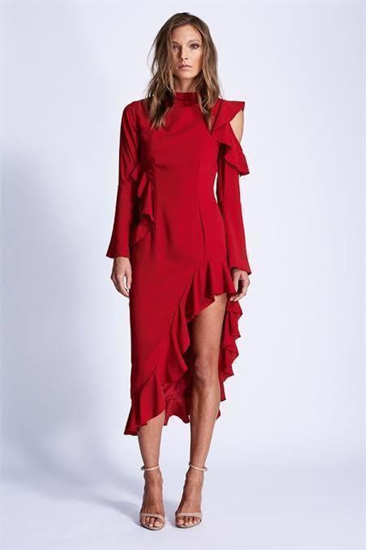 Maurie and Eve Sabine Dress Red size 10 - Image 1