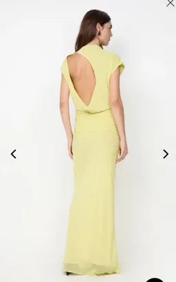 BEC AND BRIDGE JENAYA ASYM DRESS CITRUS SIZE 14 for rent on The Volte - image 3