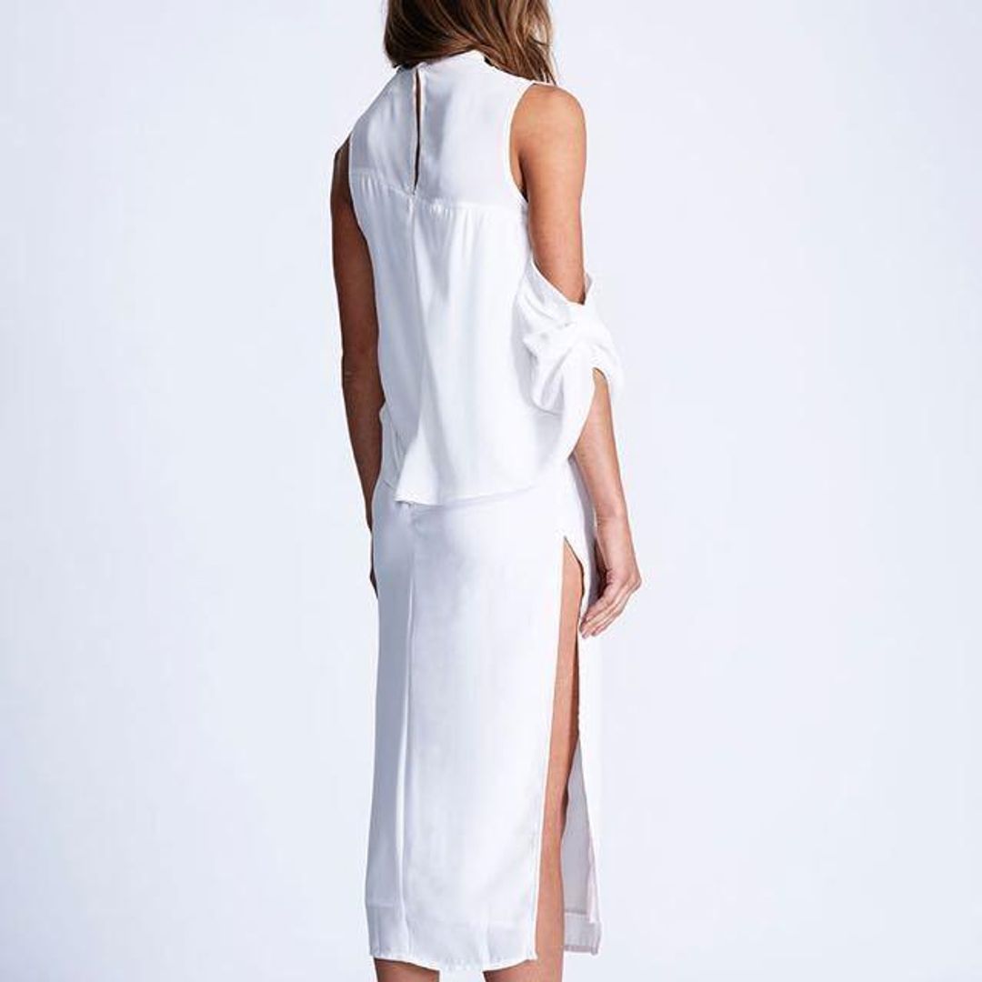 Maurie and Eve Geneva dress White size 10 for rent on The Volte - main image