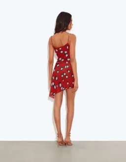 Rat & Boa ROSELA DRESS RED Size XS for rent on The Volte - image 2
