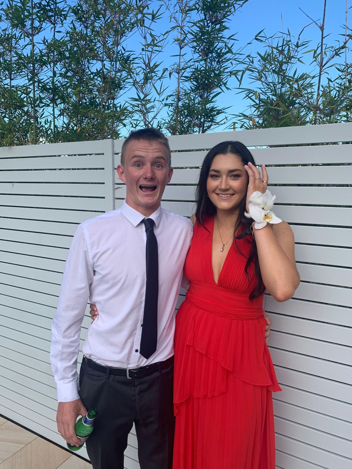 Talulah Sugar and spice red hot midi dress size 10 - Image 3