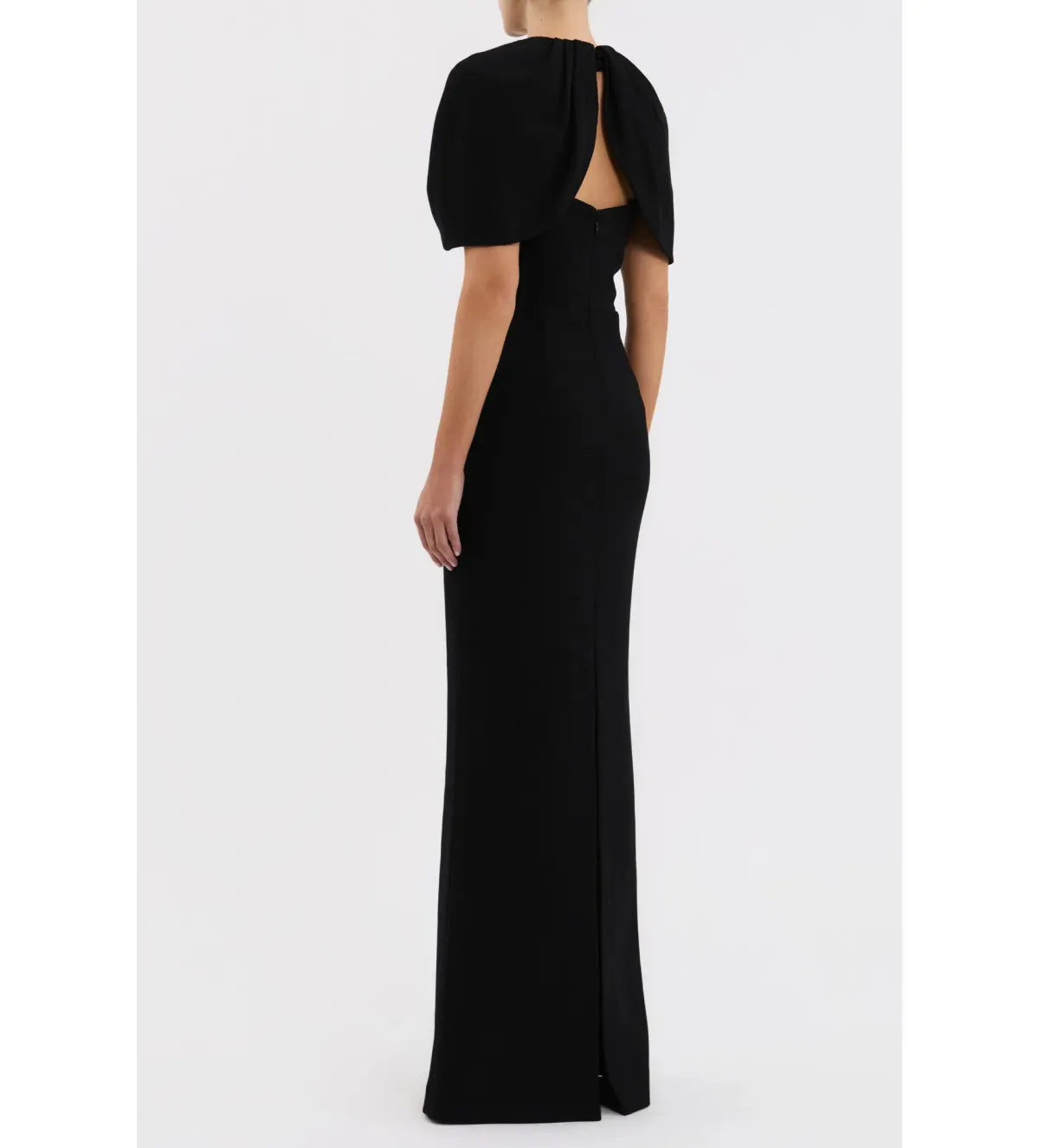 Rebecca Vallance Cameron Full Length Gown in Black Size AU12 - Image 3