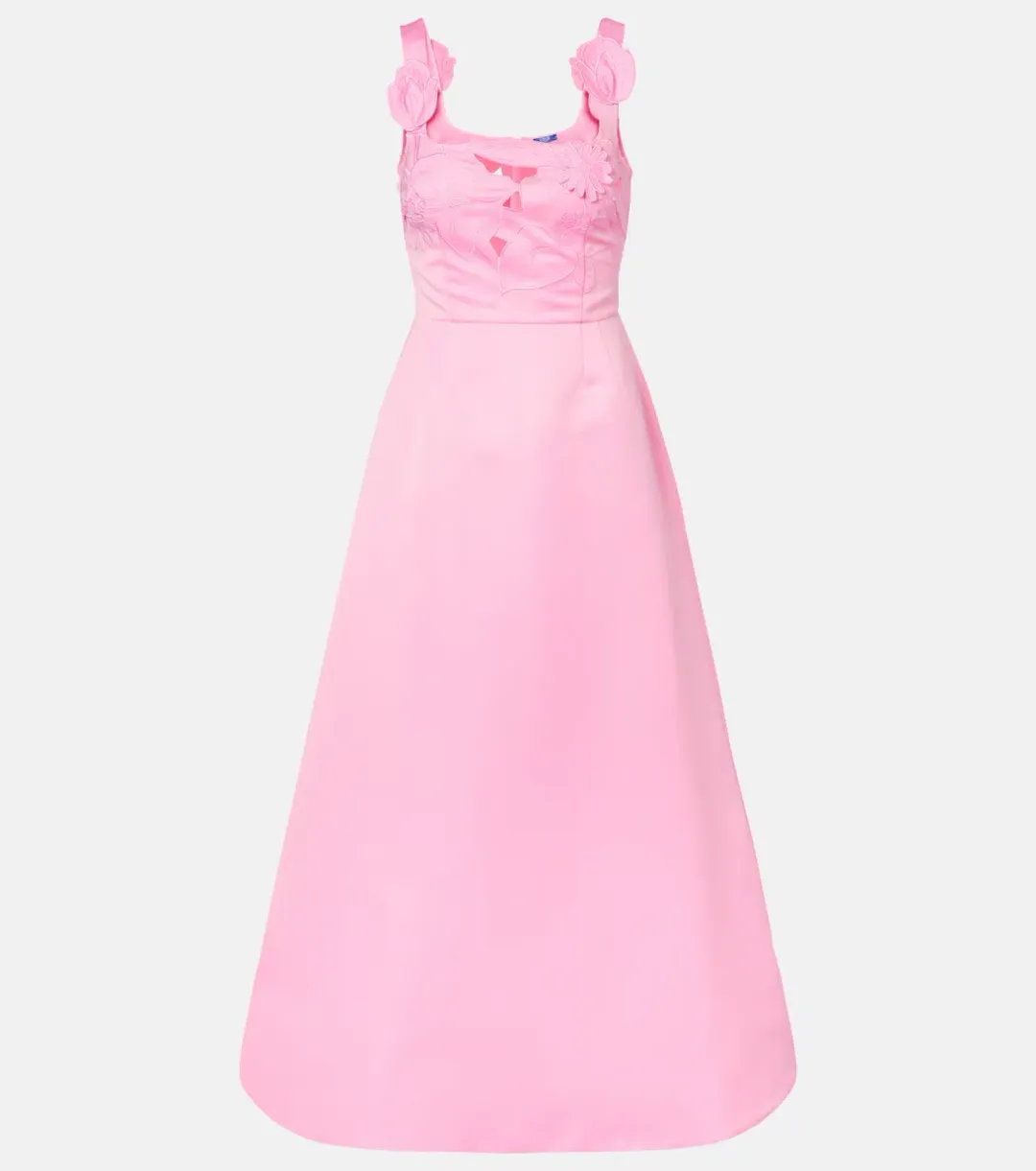 Rianne floral-appliqué maxi dress by Leo Lin Size 8 for rent on The Volte - main image