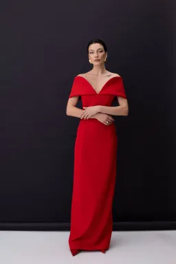 Red Muse by Moos Studio Size 34 for rent on The Volte - image 5