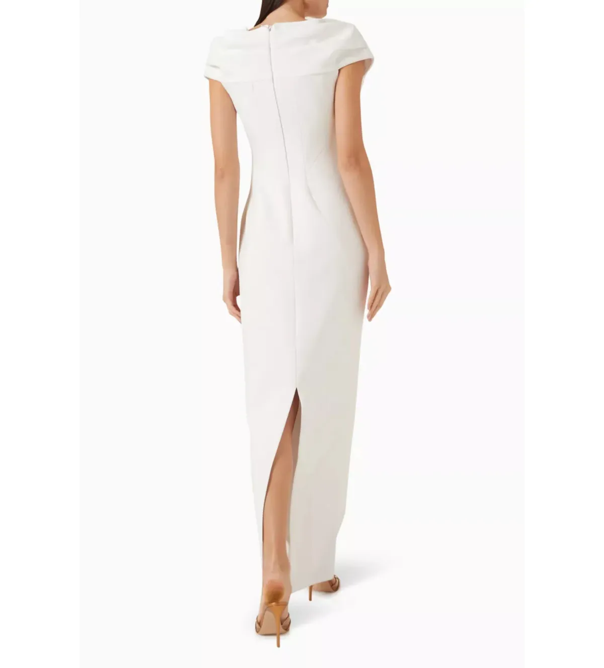 Rachel Gilbert Myra Maxi Gown White Size 8 - Image 2
