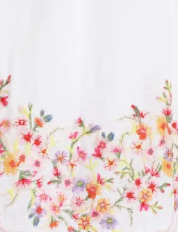 ZIMMERMANN MAE FLORAL MIDI DRESS WHITE FLORAL SIZE 1/AU 10 for rent on The Volte - image 2