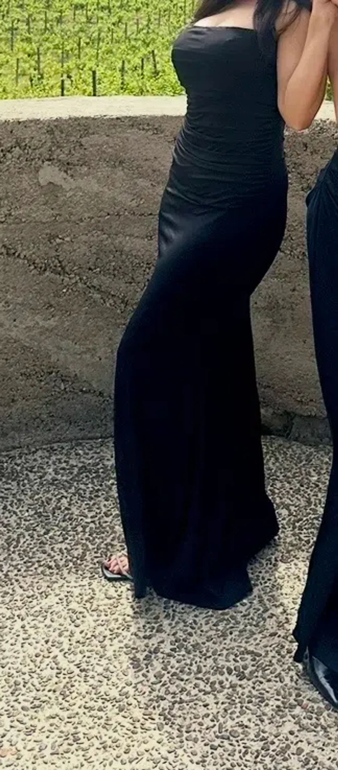 Sheike Chloe Gown Black AU12 for rent on The Volte - main image