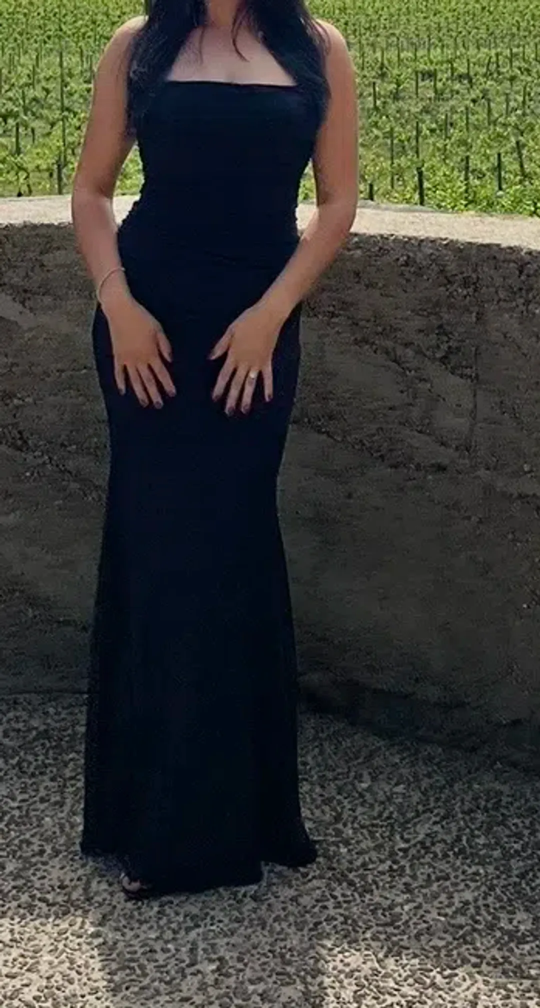 Sheike Chloe Gown Black AU12 for rent on The Volte - main image