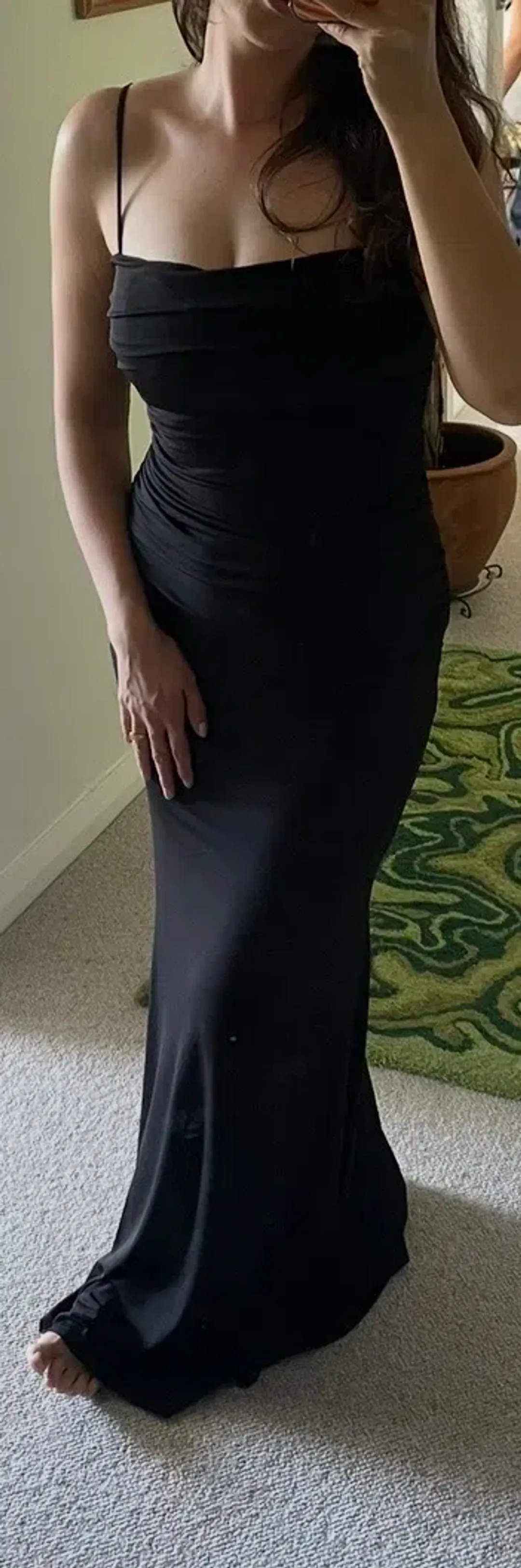 Sheike Chloe Gown Black AU12 for rent on The Volte - main image