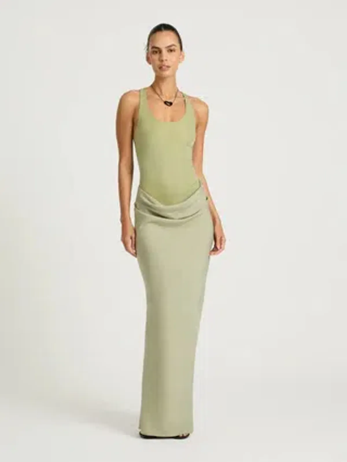 Benni Jade Maxi Green size 10 for rent on The Volte - main image