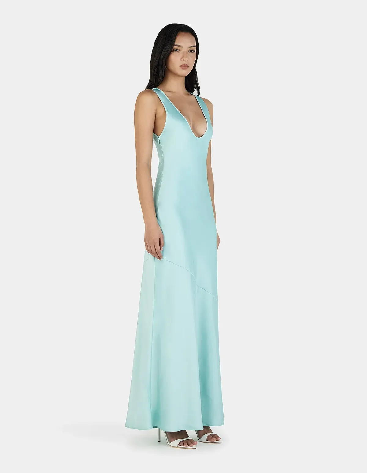 Ownley Lauren Maxi Dress Blue Size 10 - Image 3