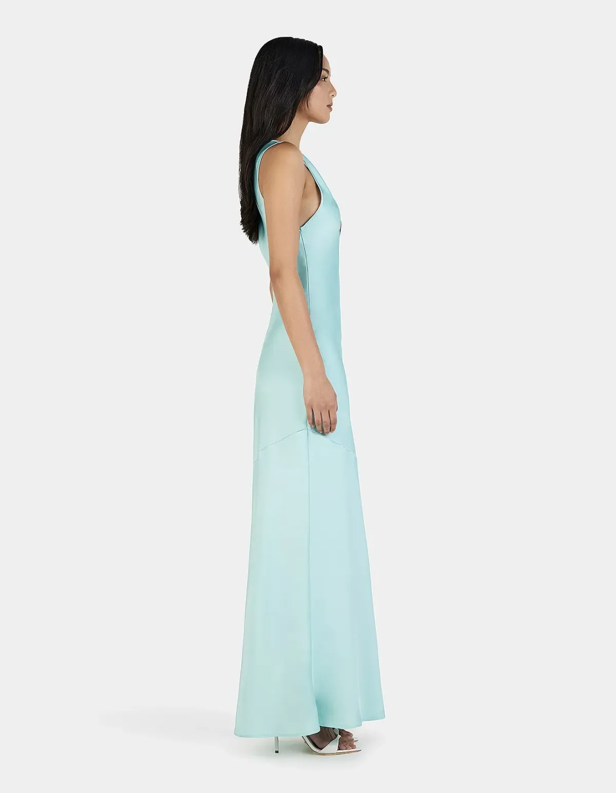 Ownley Lauren Maxi Dress Blue Size 10 - Image 4