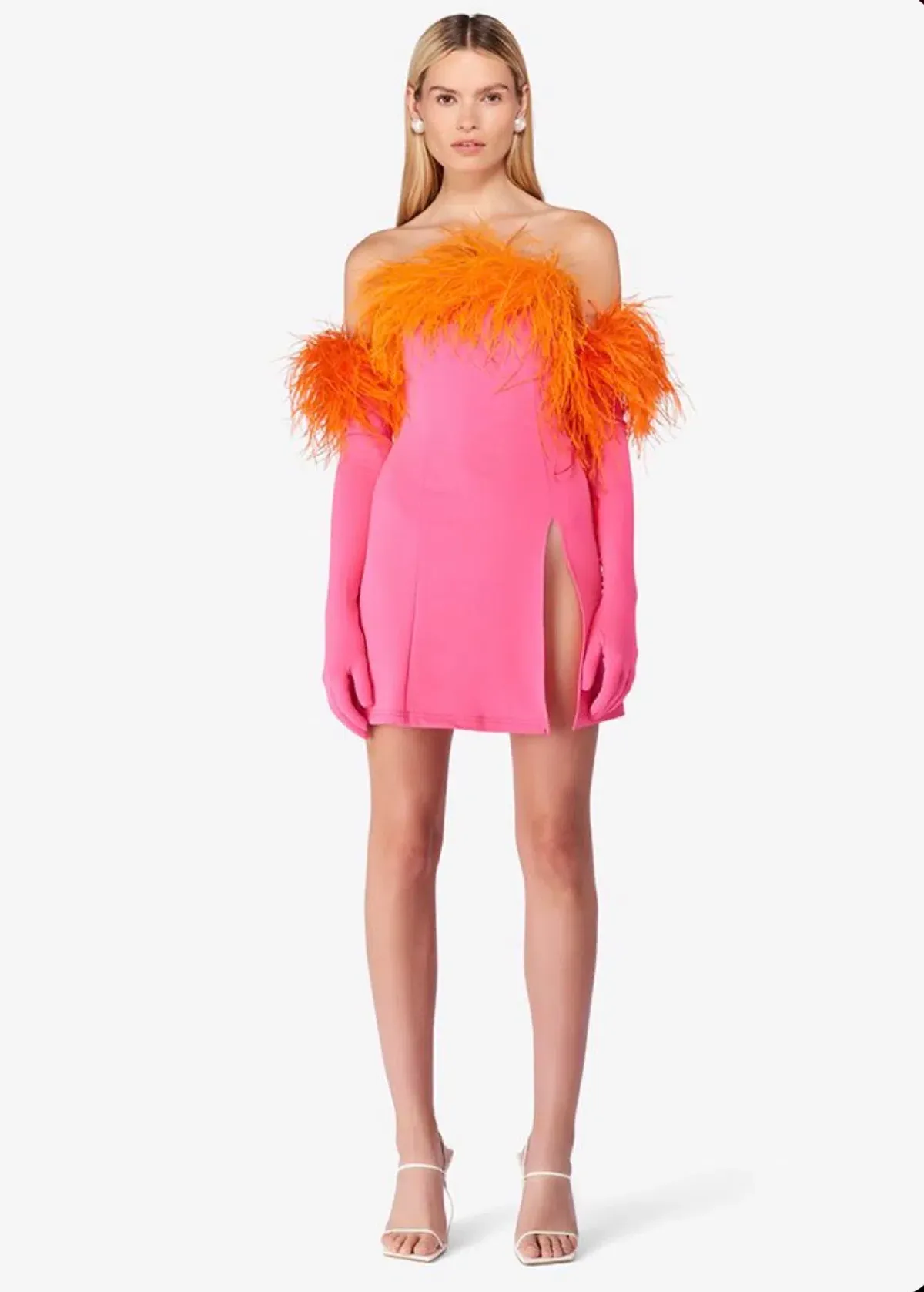 Cupid Mini Dress and Gloves - Image 1